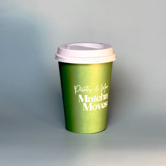 Latte Macchiato bei Matcha Moves Mannheim