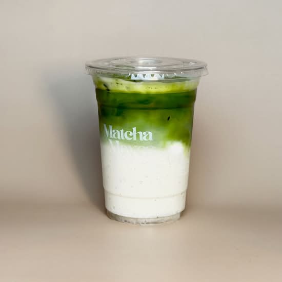 Matcha Latte Moodbild bei Matcha Moves Mannheim